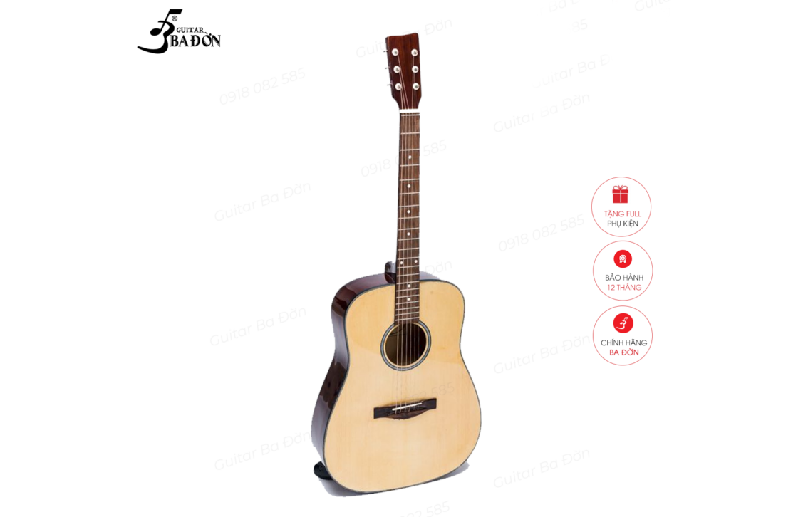 Đàn Guitar Ba Đờn VE70D - Acoustic