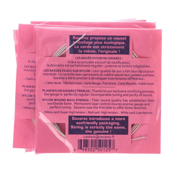 Dây Đàn Guitar Classic - SAVAREZ High Tension 520 R