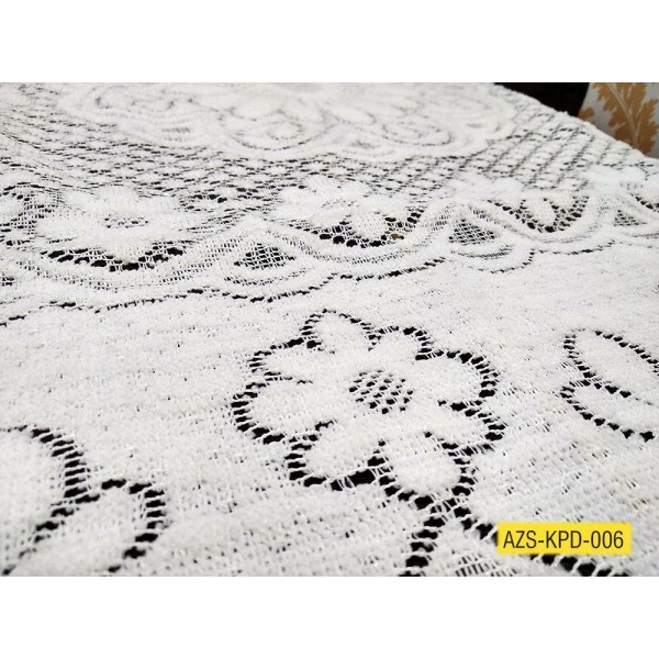 Khăn Phủ Đàn Piano Ren Trắng AZS-KPD 006