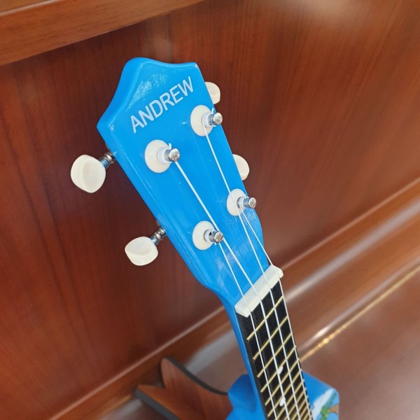 Đàn Ukulele Sorpano Hình Màu - Ếch-Xanh