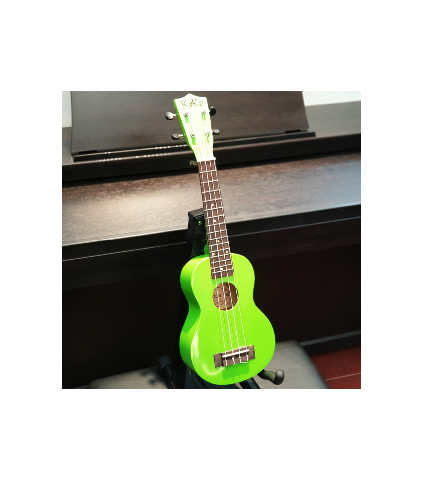 Đàn Ukulele Soprano - Kaka Màu Xanh Lục