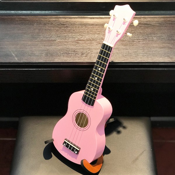 Đàn Ukulele Soprano 21inch Hồng Phấn