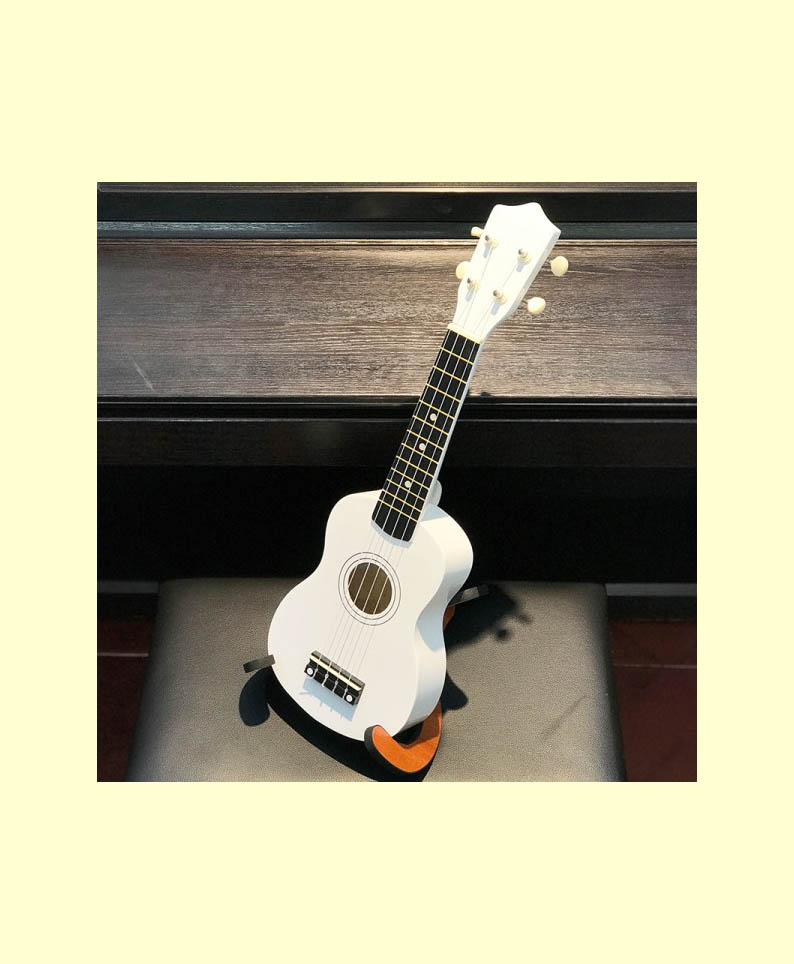 Đàn Ukulele Soprano 21inch Trắng