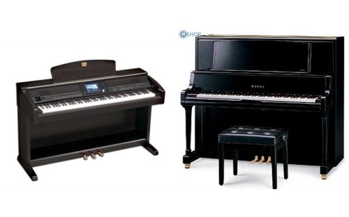 SO SÁNH GIỮA PIANO CƠ VÀ PIANO ĐIỆN