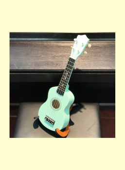 Đàn Ukulele Soprano 21inch Xanh Pastel
