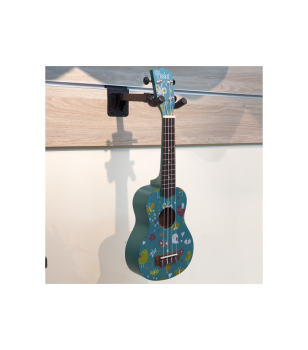 Đàn Ukulele Soprano - Kaka Màu Xanh Lục Trang Trí Họa Tiết