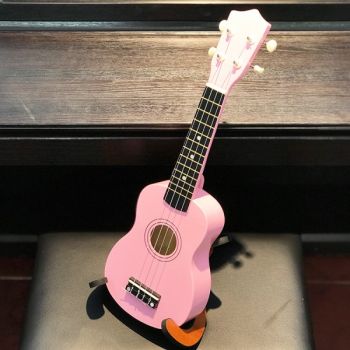 Đàn Ukulele Soprano 21inch Hồng Phấn