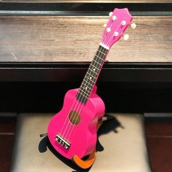 Đàn Ukulele Soprano 21inch Hồng