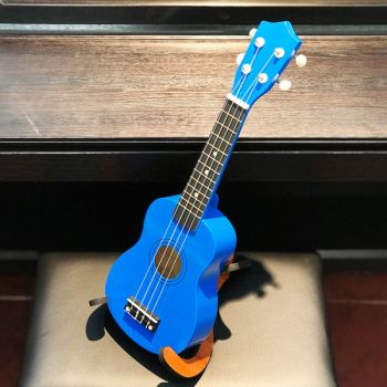 Đàn Ukulele Soprano 21inch Xanh Dương